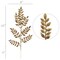 Set of 24: Sparkling Gold Glitter Ash Spray Picks | 17-Inch | Festive Holiday Decor | Trees, Wreaths, &#x26; Garlands | Christmas Picks | Home &#x26; Office Decor